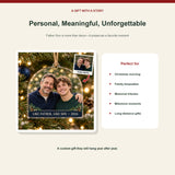 Personalized Father Son Acrylic Ornament - Custom Photo Keepsake - image 5