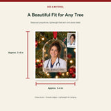 Personalized Doctor Photo Acrylic Ornament - Custom Christmas Keepsake - image 3