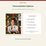 Personalized Doctor Photo Acrylic Ornament - Custom Christmas Keepsake - image 7