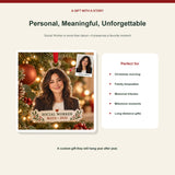 Personalized Social Worker Photo Acrylic Ornament - Custom Christmas Keepsake - image 5