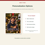 Personalized Electrician Photo Acrylic Ornament - Custom Christmas Keepsake - image 7