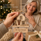 Personalized Where Our Story Begins Wood Ornament - Custom Keepsake - image 3