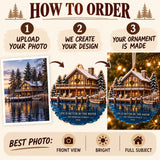 Personalized Home On The Water Wood Ornament - Custom Keepsake - image 5