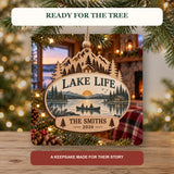 Personalized Lake Life Wood Ornament - Custom Keepsake - image 6