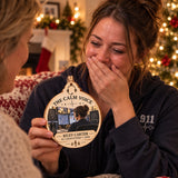 Personalized 911 Dispatcher Wood Ornament - Custom Keepsake - image 3