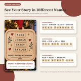 Personalized Chosen Family Wood Ornament - Custom Keepsake - image 2