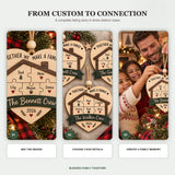Personalized Blended Family Together Wood Ornament - Custom Keepsake - image 7