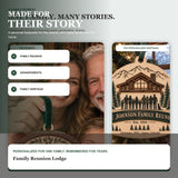 Personalized Family Reunion Lodge Wood Ornament - Custom Keepsake - image 8