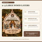 Personalized Rustic Barn Wedding Wood Ornament - Custom Keepsake - image 4