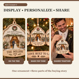 Personalized Rustic Barn Wedding Wood Ornament - Custom Keepsake - image 7