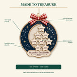 Personalized Grandma Celestial Acrylic Ornament - Custom Names Keepsake - image 2