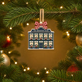 Personalized Team Office Building Acrylic Ornament - Custom Names Keepsake - image 3