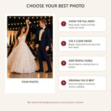 Personalized Wedding Dance Moment Photo Acrylic Ornament - Custom Couple Keepsake - image 8