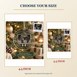 Personalized Pregnancy Announcement Acrylic Ornament - Custom Photo Keepsake - image 3