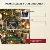 Personalized Pregnancy Announcement Acrylic Ornament - Custom Photo Keepsake - image 7