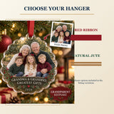 Personalized Grandparents Acrylic Ornament - Custom Photo Keepsake - image 8