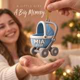 Personalized Baby's First Christmas Stroller 3D Ornament - Custom Christmas Keepsake - image 8