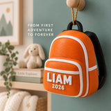 Personalized Baby's First Christmas Backpack 3D Ornament - Custom Christmas Keepsake - image 9