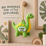 Personalized Dinosaur 3D Ornament - Custom Christmas Keepsake - image 9