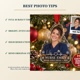 Personalized Nurse Photo Acrylic Ornament - Custom Photo Keepsake - image 6
