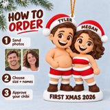 Personalized First Christmas 3D Ornament - Custom Christmas Keepsake - image 7