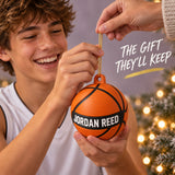 Personalized Basketball 3D Ornament - Custom Christmas Keepsake - image 8