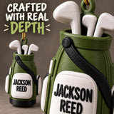 Personalized Golf Bag 3D Ornament - Custom Christmas Keepsake - image 6