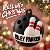 Personalized Bowling 3D Ornament - Custom Christmas Keepsake - image 2