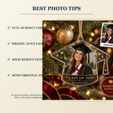 Personalized Graduation Acrylic Ornament - Custom Photo Keepsake - image 6