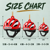 Personalized Bicycle Helmet 3D Ornament - Custom Christmas Keepsake - image 5