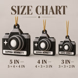Personalized Camera 3D Ornament - Custom Christmas Keepsake - image 5