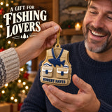 Personalized Fishing Vest 3D Ornament - Custom Christmas Keepsake - image 8