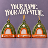 Personalized Camping Tent 3D Ornament - Custom Christmas Keepsake - image 7