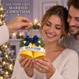 Personalized Wedding Bells 3D Ornament - Custom Christmas Keepsake - image 8