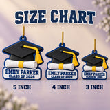 Personalized Graduation Cap Diploma 3D Ornament - Custom Christmas Keepsake - image 5