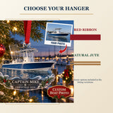 Personalized Fishing Boat Acrylic Ornament - Custom Photo Keepsake - image 8