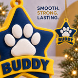 Personalized Memorial Star Paw 3D Ornament - Custom Christmas Keepsake - image 6