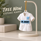 Personalized Dentist Tunic 3D Ornament - Custom Christmas Keepsake - image 9