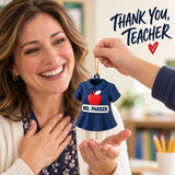 Personalized Teacher Outfit 3D Ornament - Custom Christmas Keepsake - image 8