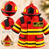 Personalized Firefighter Outfit 3D Ornament - Custom Christmas Keepsake - image 4