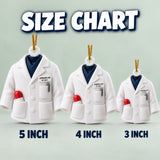 Personalized Pharmacist Coat Pill 3D Ornament - Custom Christmas Keepsake - image 5