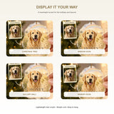 Personalized Across the Meadow Pet Memorial Photo Acrylic Ornament - Custom Pet Keepsake - image 2