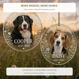 Personalized Across the Meadow Pet Memorial Photo Acrylic Ornament - Custom Pet Keepsake - image 4