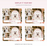 Personalized Dog Groomer Thank You Photo Acrylic Ornament - Custom Pet Keepsake - image 2