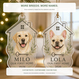 Personalized First Home Dog Photo Acrylic Ornament - Custom Pet Keepsake - image 4