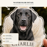 Personalized Angel Wings Pet Memorial Photo Acrylic Ornament - Custom Pet Keepsake - image 5