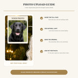 Personalized Angel Wings Pet Memorial Photo Acrylic Ornament - Custom Pet Keepsake - image 7