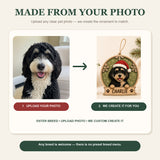 Personalized Dog Snow Globe Photo Wood Ornament - Custom Pet Keepsake - image 7