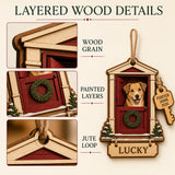 Personalized Furever Home Door Photo Wood Ornament - Custom Pet Keepsake - image 9