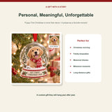 Personalized Puppy First Christmas Acrylic Ornament - Custom Photo Keepsake - image 5